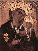 unknow artist Madonna del Voto after 1261 oil painting on canvas